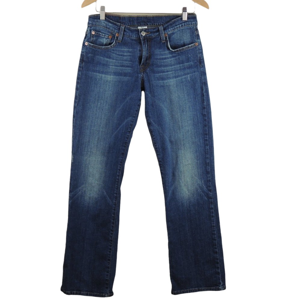 Lucky Brand DUNGAREES by Gene Montesano Boot Cut Denim Jeans Size 28 Classic Fit